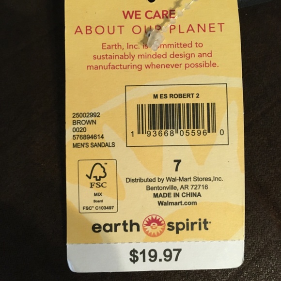 Earth Spirit sandals Men's - Picture 2 of 8